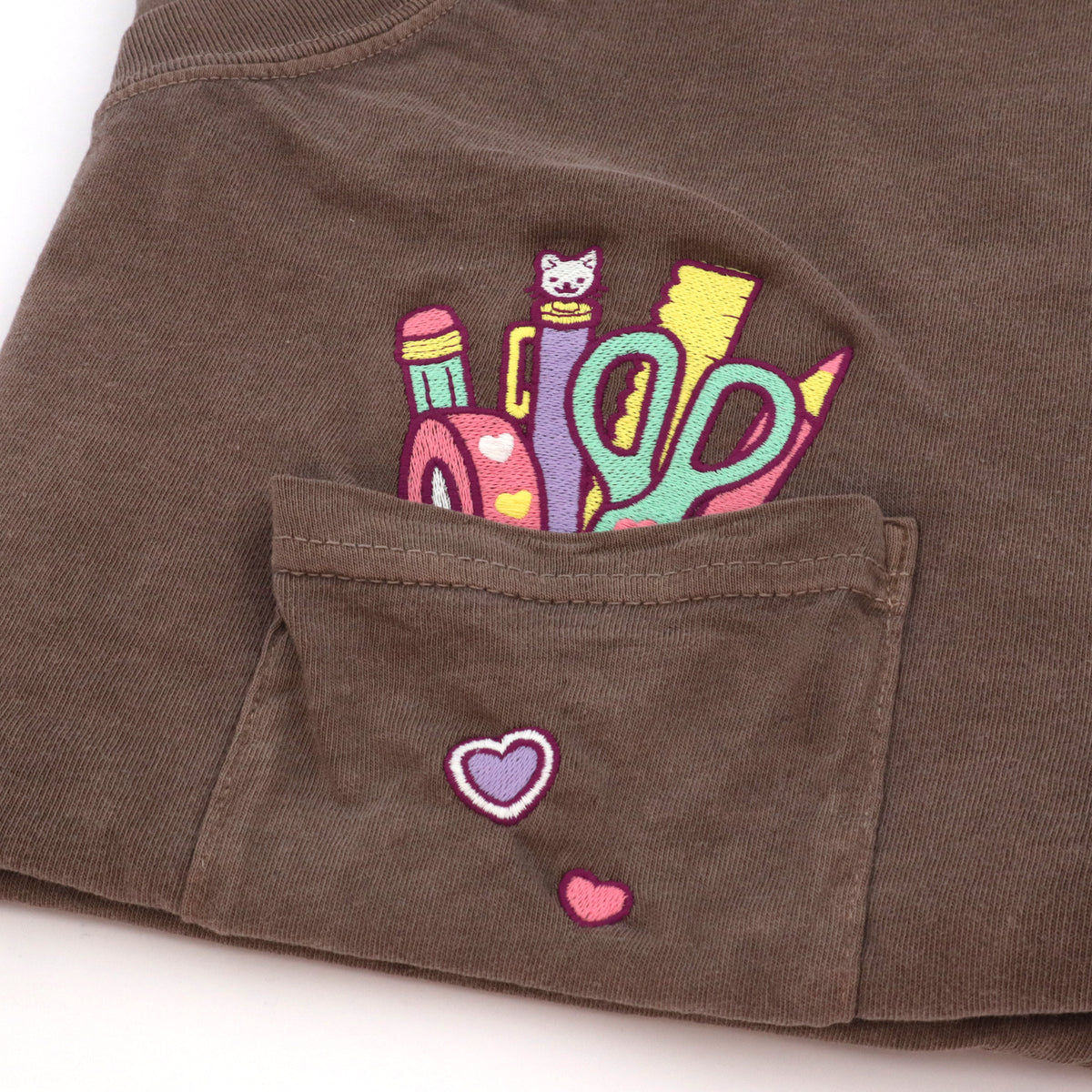 "Stationery COLOURFUL" Pocket Tee