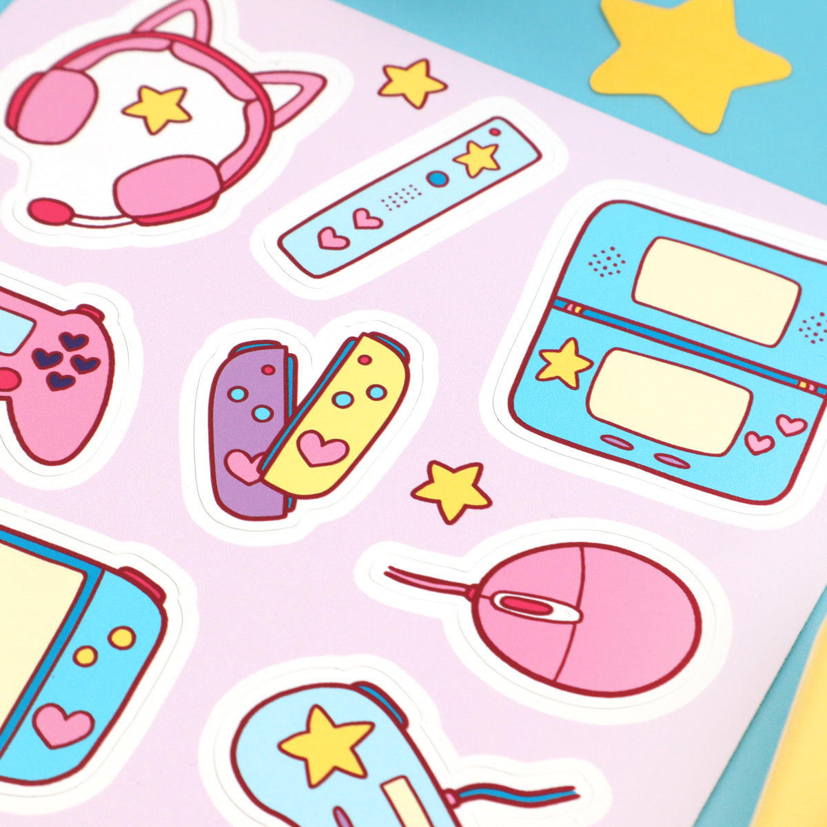 "Video Game" Sticker Sheet