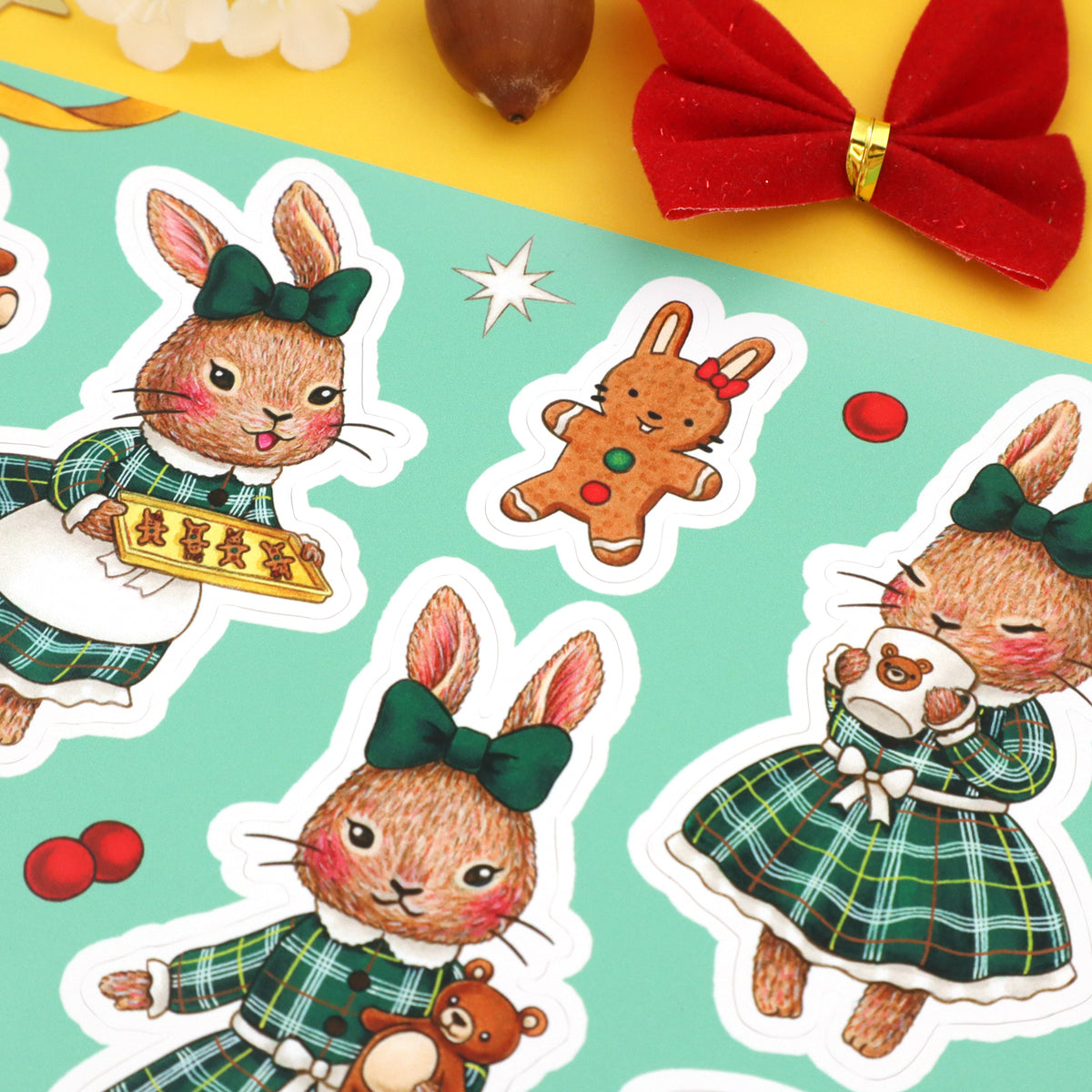 "Winter Buns" Sticker Sheet