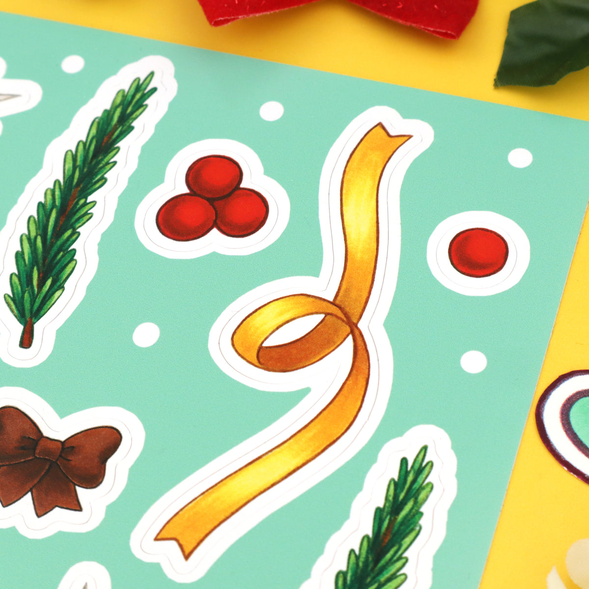 "Winter Ephemera" Sticker Sheet