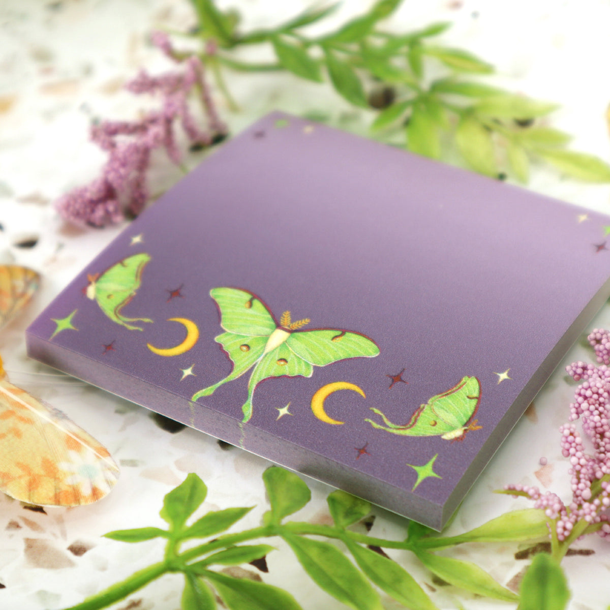 "Luna Moth" Post-it® Sticky Notes