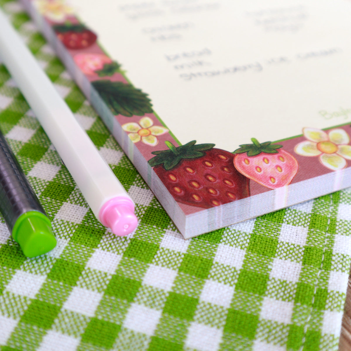 &quot;Strawberry&quot; Notepad