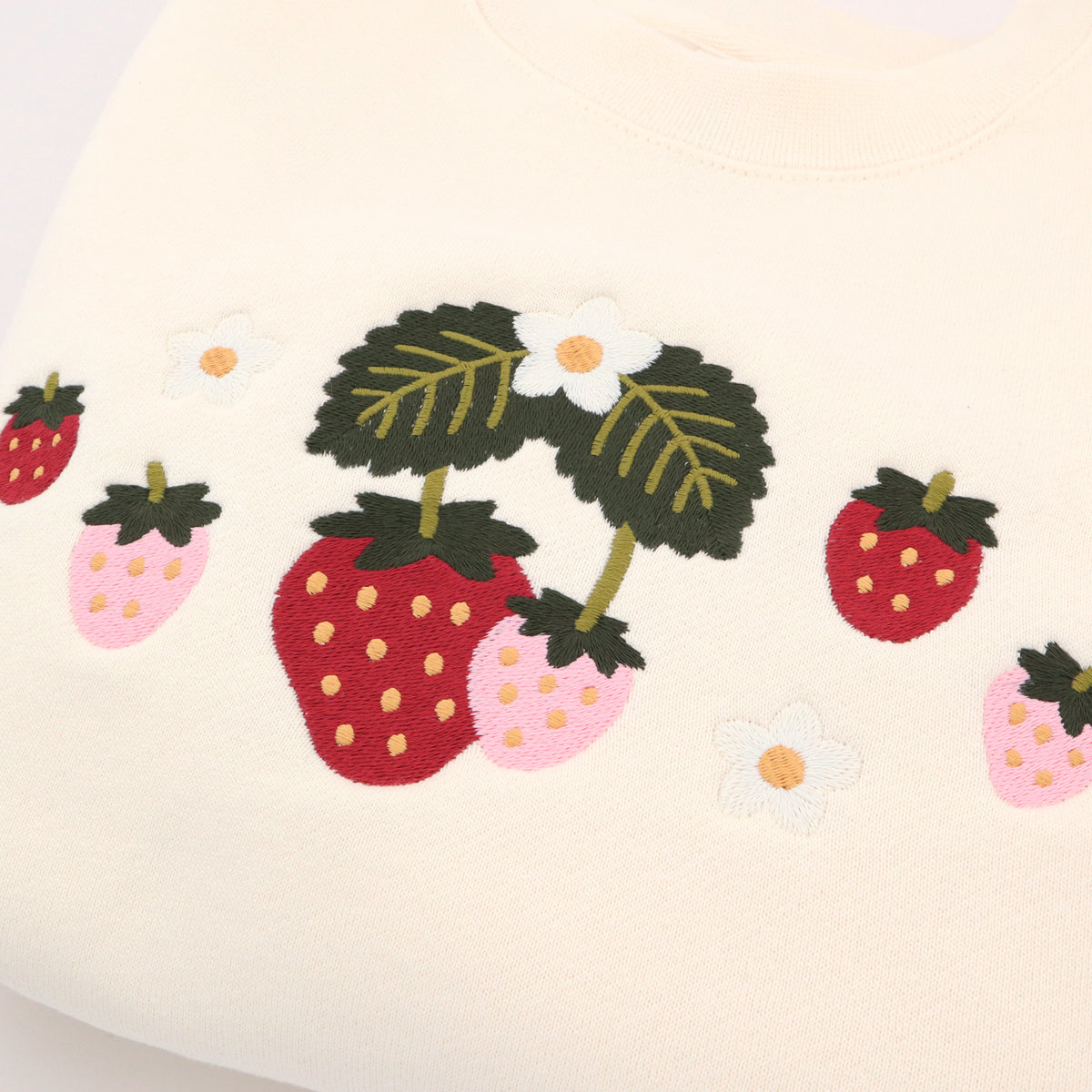 "Strawberry" Crewneck Sweatshirt
