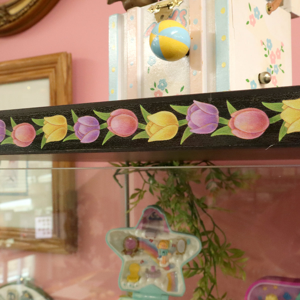 &quot;Tulip Garland&quot; Clear Washi Tape