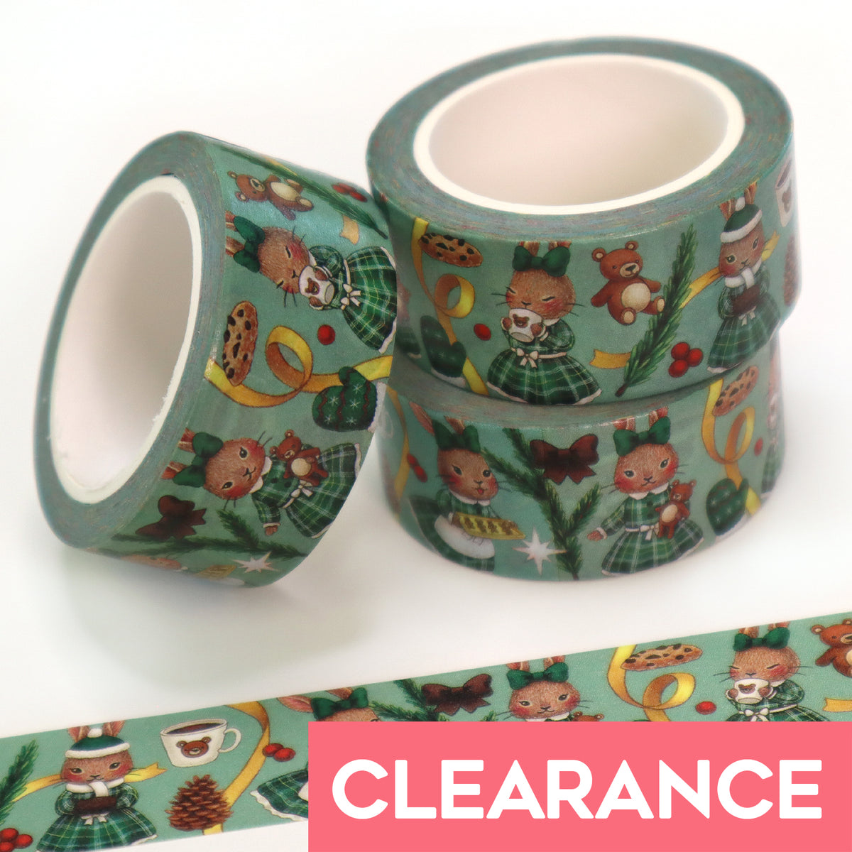 &quot;Winter Buns&quot; Washi Tape