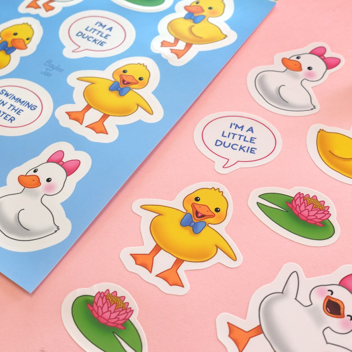 &quot;Little Duckies&quot; Sticker Sheet